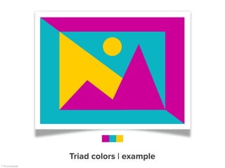 Triad colors | example
 