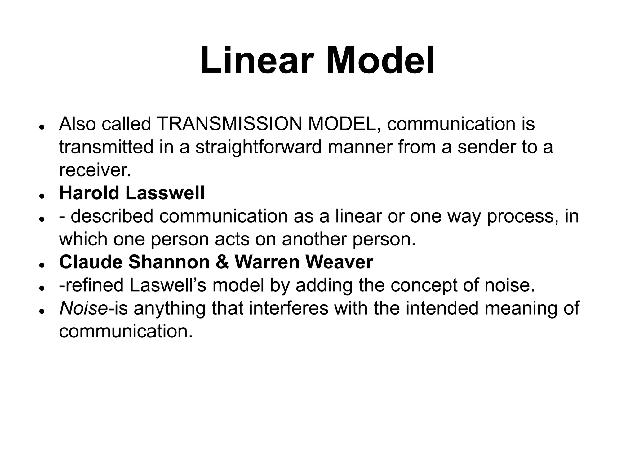 Basic Communication Models pptx basic-communication-models-pptx