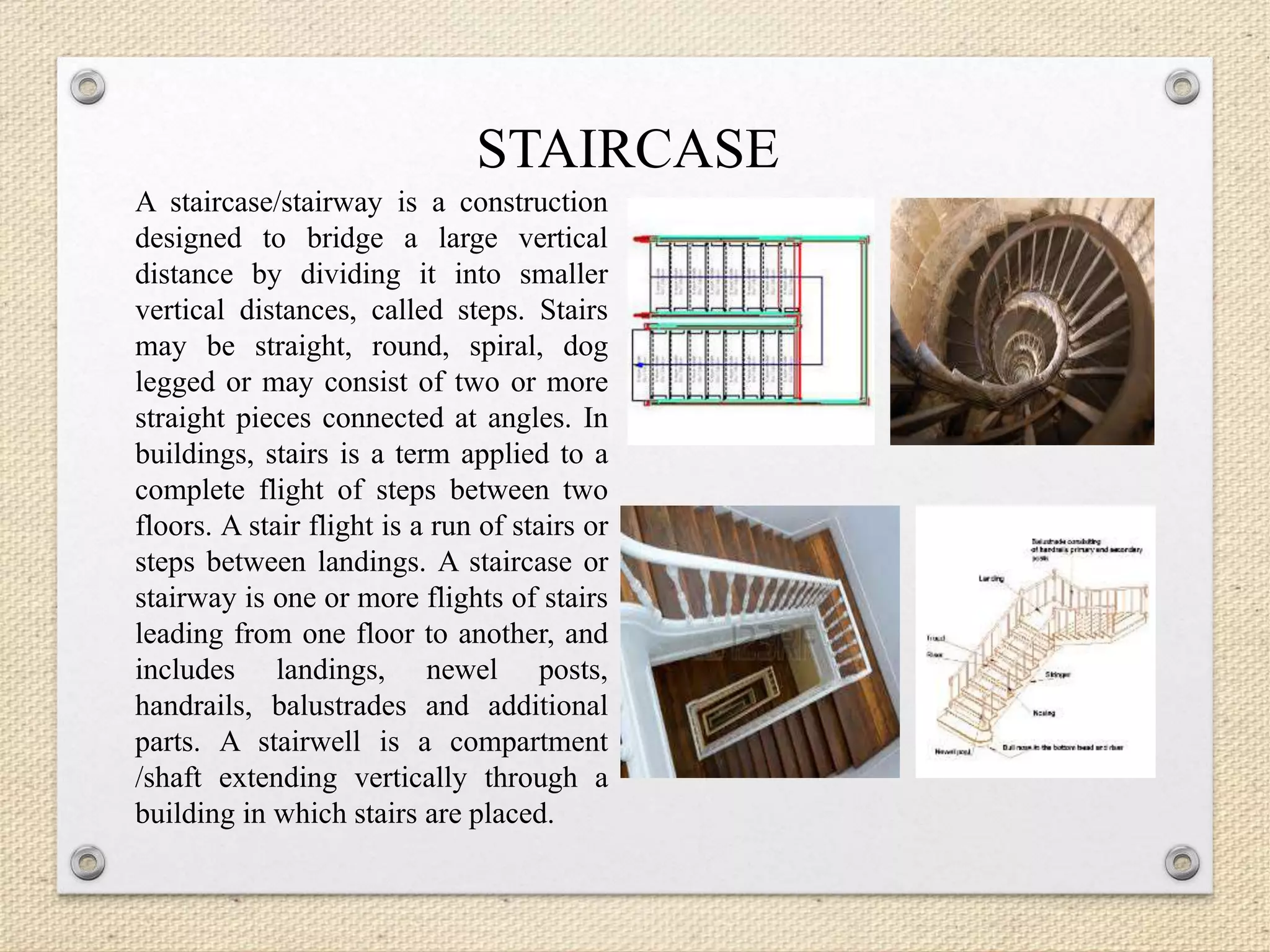 Basic component of buildings | PPTX