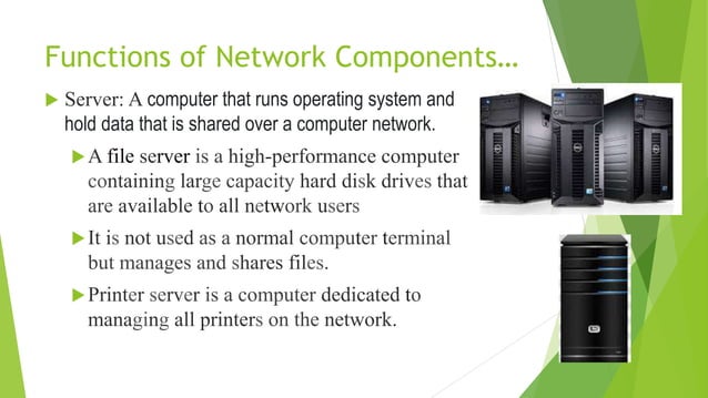 Basic components of a computer network | PPT