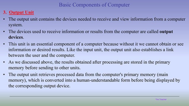 Basic Components of Computer....pdf | Computer Peripherals | Computing