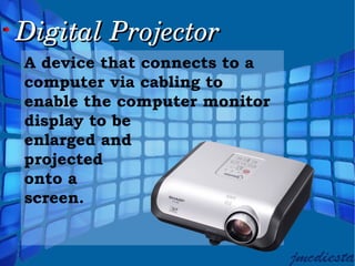Projector Computer Details Basic Computer Concepts | ODP