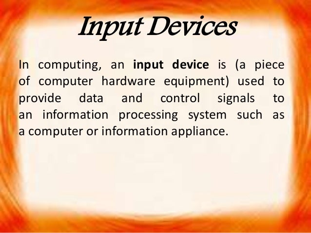 Presentation on Basic Computer