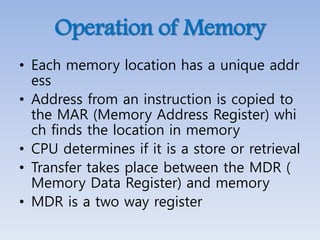 Basic computer architecture | PPTX