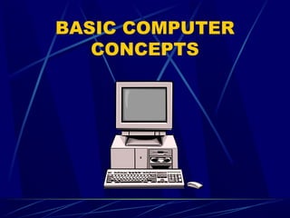 BASIC COMPUTER
CONCEPTS

 