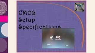 Basic Computer Configuration Set Up Final Pptx