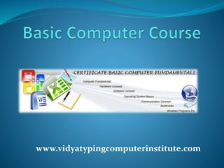 www.vidyatypingcomputerinstitute.com
 