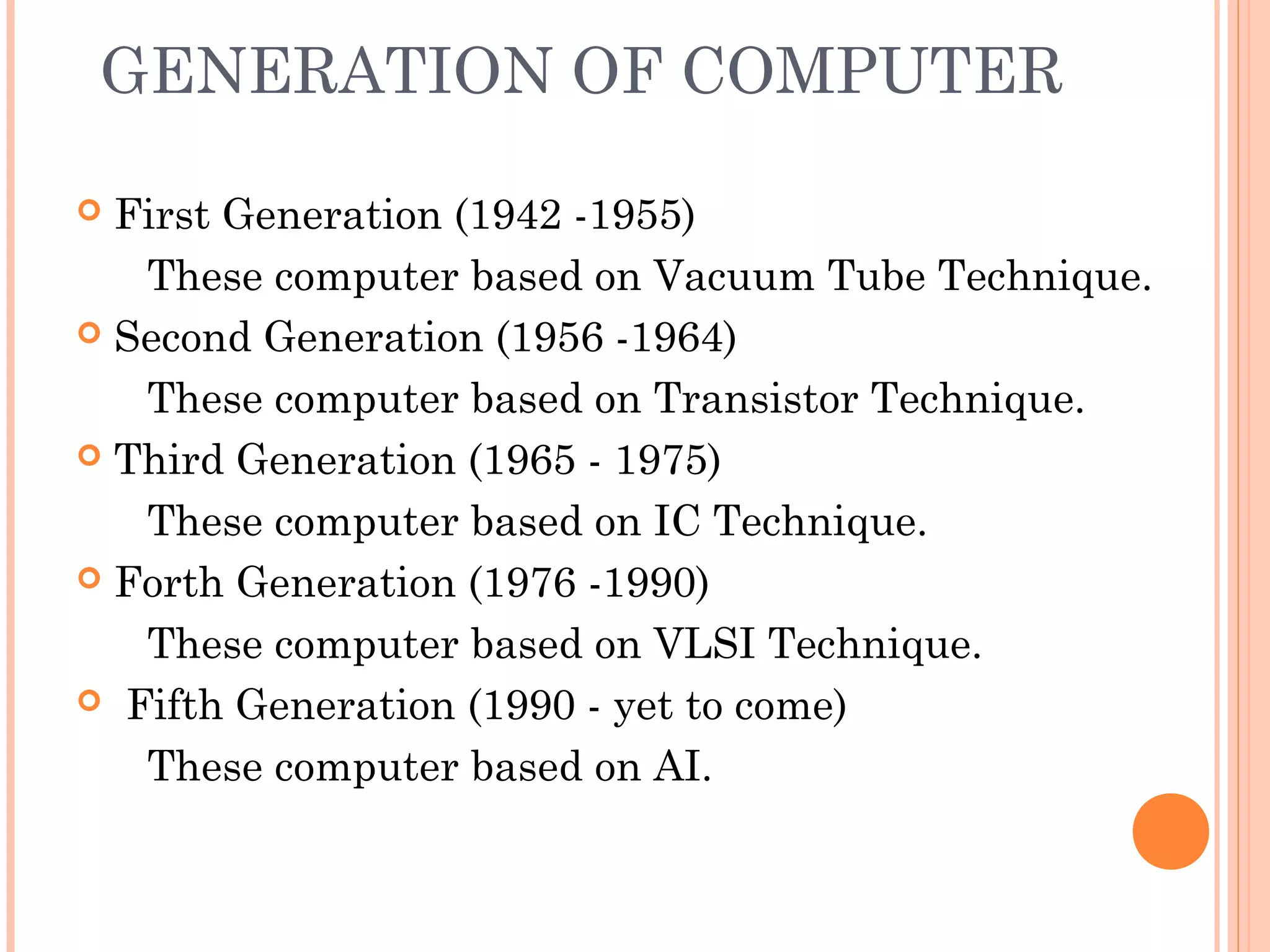 Basic computer engineering | PPT
