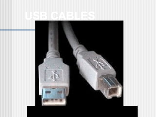 USB CABLES

 