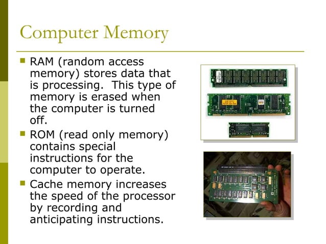 Basic computer hardware and software | PPT