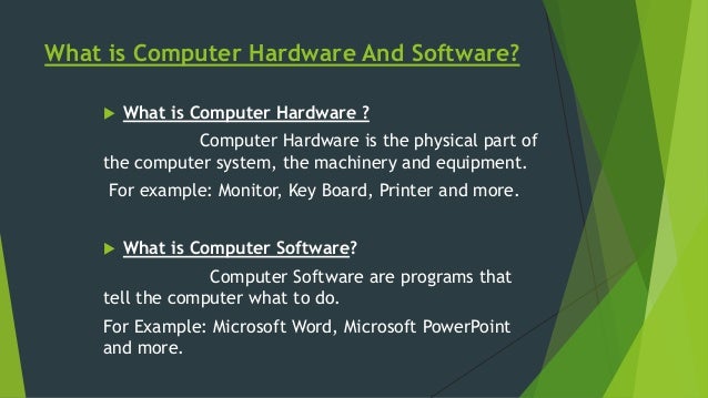 Basic computer information