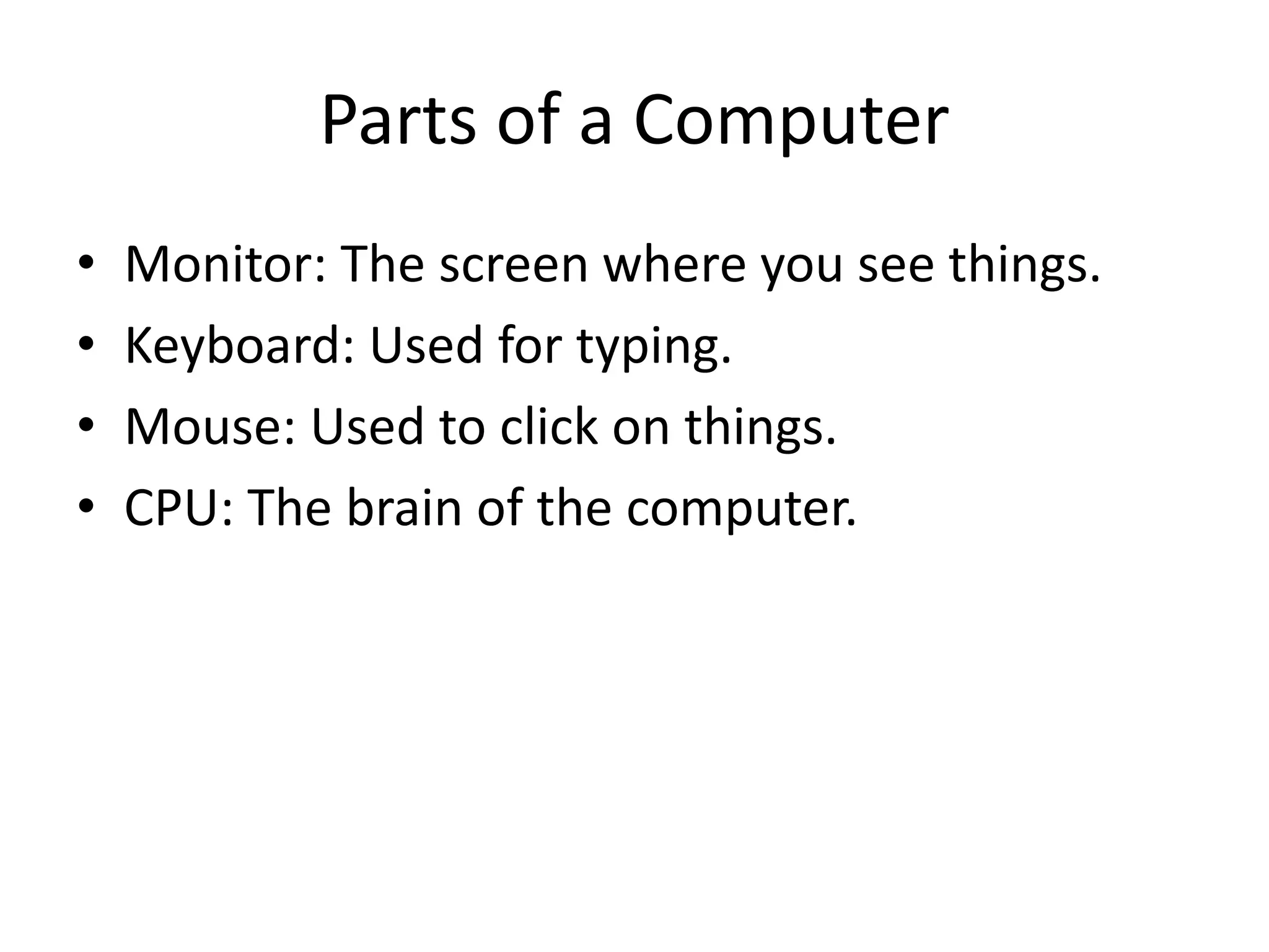 Basic_Computer_Knowledge_for_Kids pptttt | PPT