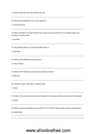 Basic computer mcqs | PDF