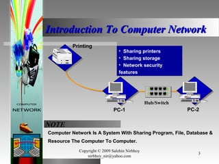 Basic Computer Networking Tutorial | PPT