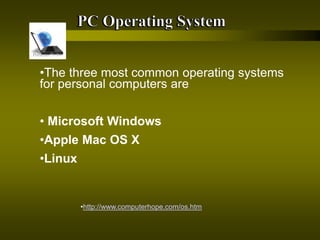 Basic Computer Operation | PPTX