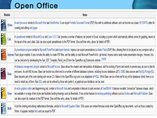 Open Office
 