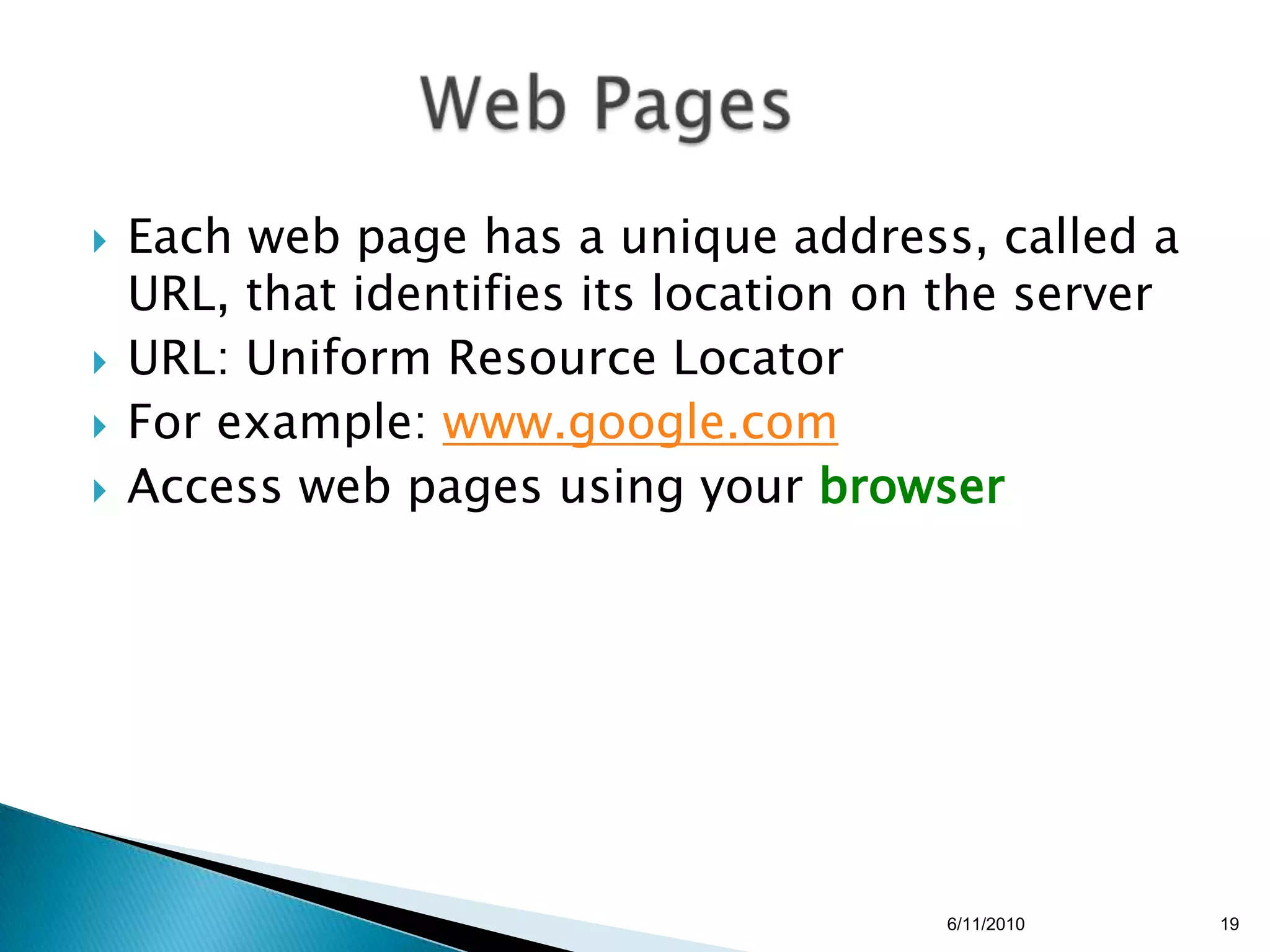 WordText ProcessorExcelSpreadsheetOutlook E-mail, calender, contacts and personal information 2/15/201013Microsoft Office