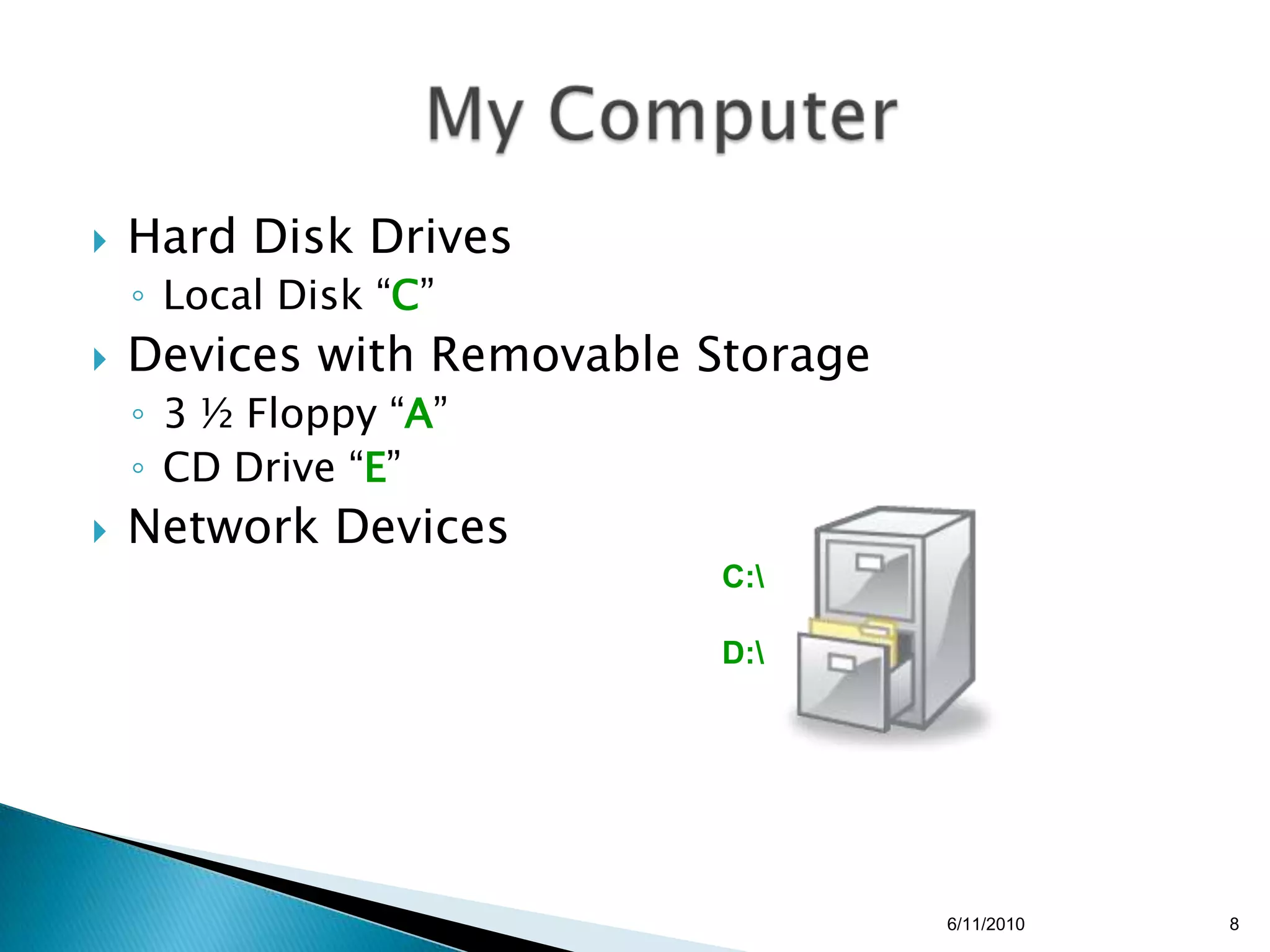 For the mouse and keyboard