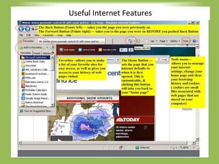 Useful Internet Features
 