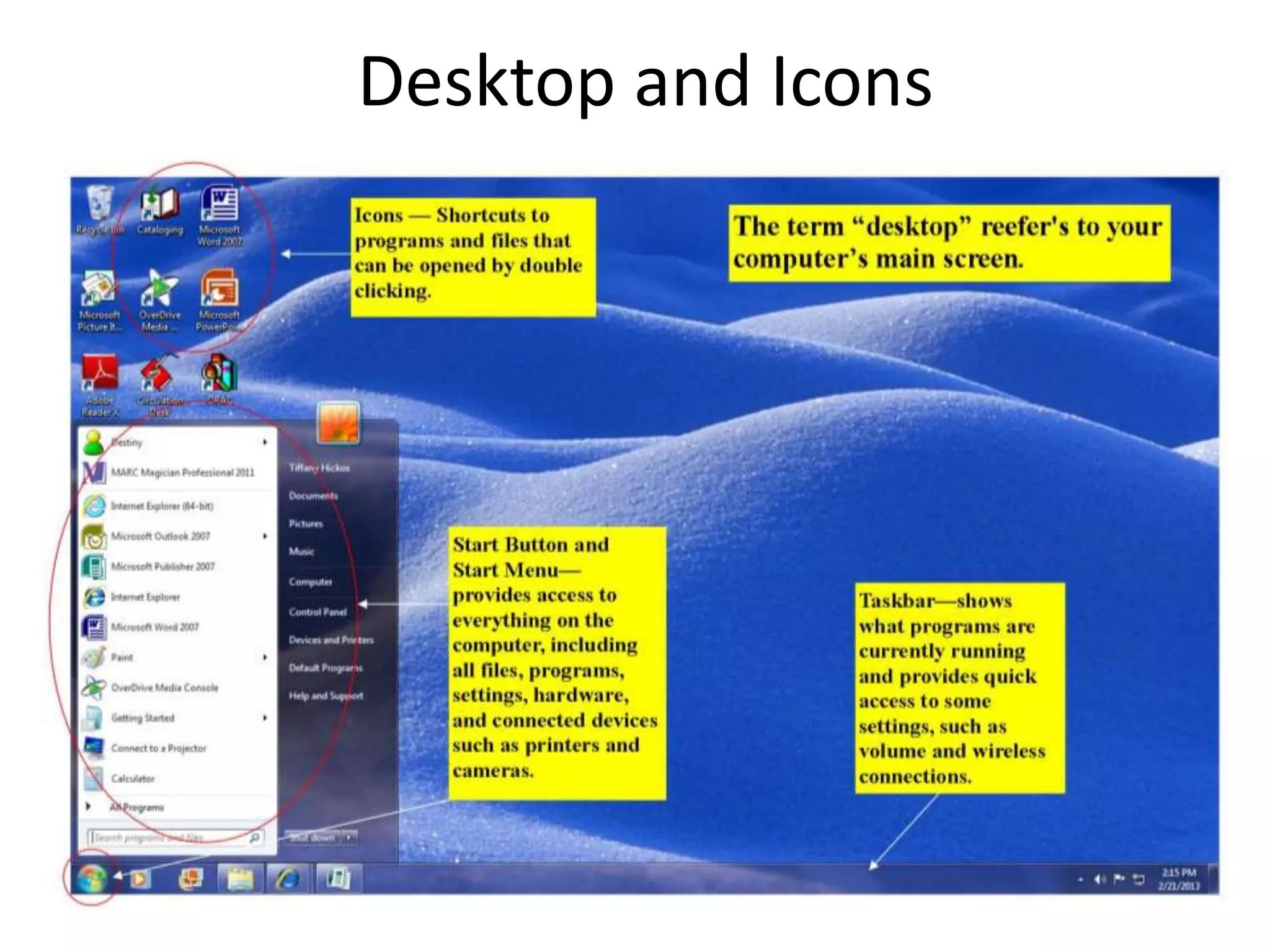 Basic computer skills | PPTX