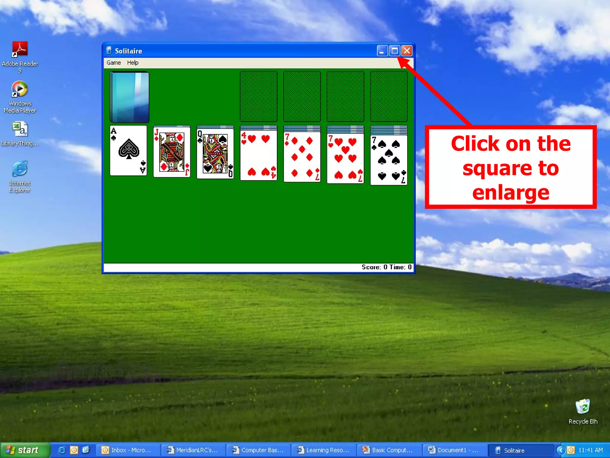 Click on the square to enlarge 