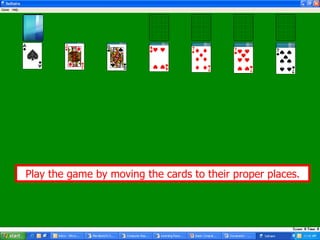 In A Certain Computer Card Game Basic Computer Skills Seminar | PPT