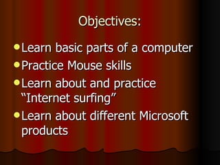 Basic Computer Skills Seminar | PPT