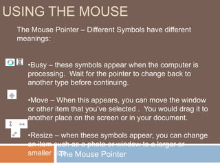  The examples are from HACC computers, with Windows XP.  Your personal computer screens may look slightly different.