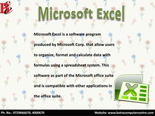 Basic Computer Training ! BATRA COMPUTER CENTRE | PPTX