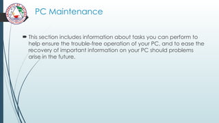 BASIC COMPUTER TROUBLESHOOTING AND MAINTENANCE.pptx