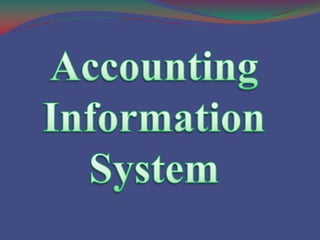 accounting information system | PPT