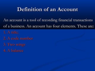 Basic concept of accounting | PPT