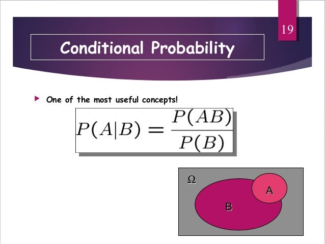 Basic concept of probability