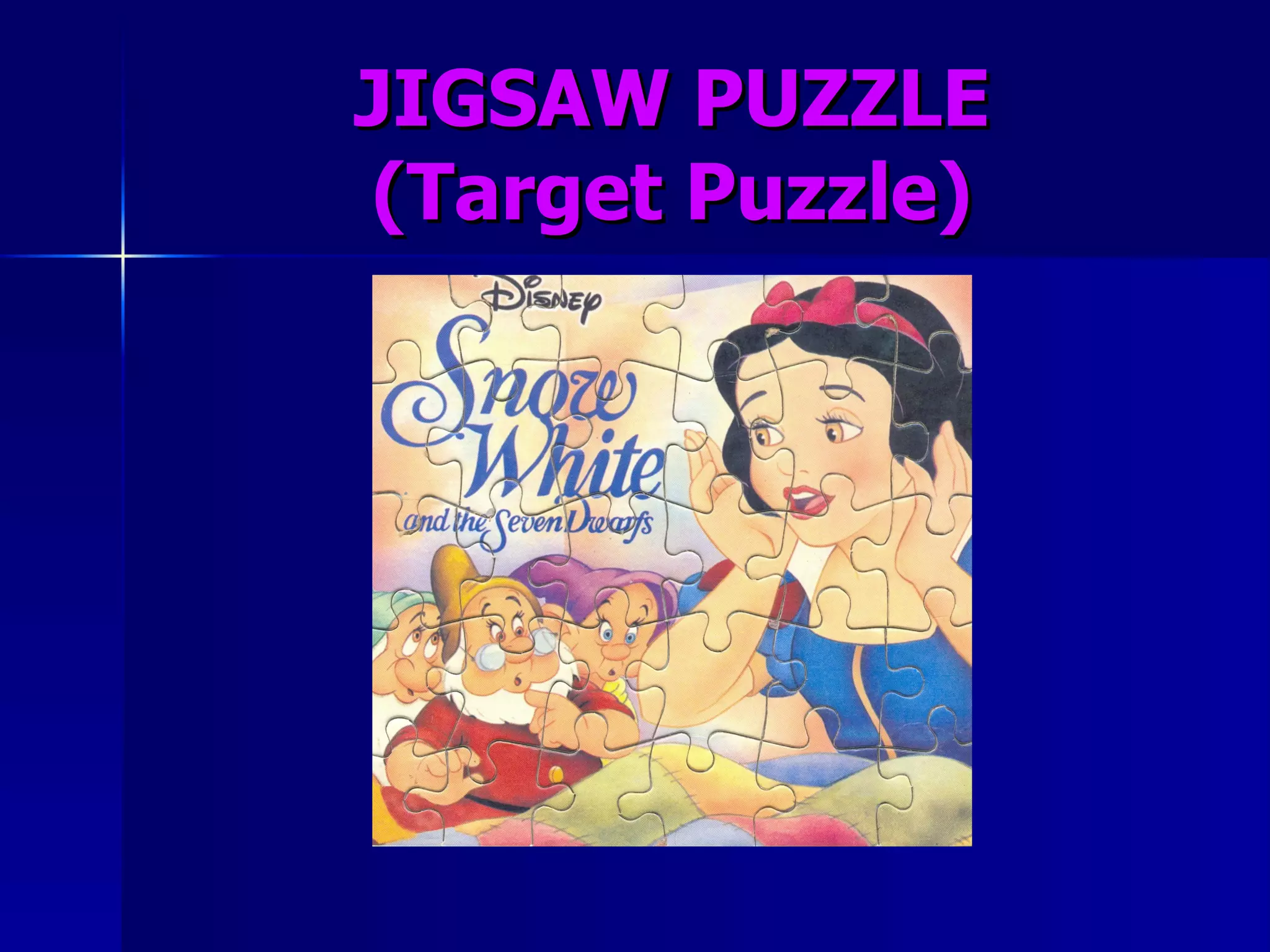 JIGSAW PUZZLE (Target Puzzle) 
