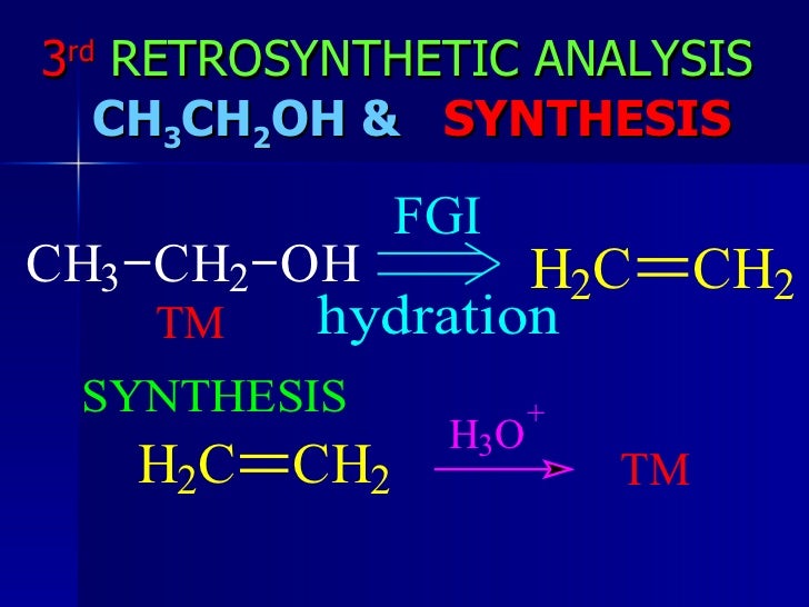 Retrosynthesis problems and solutions image