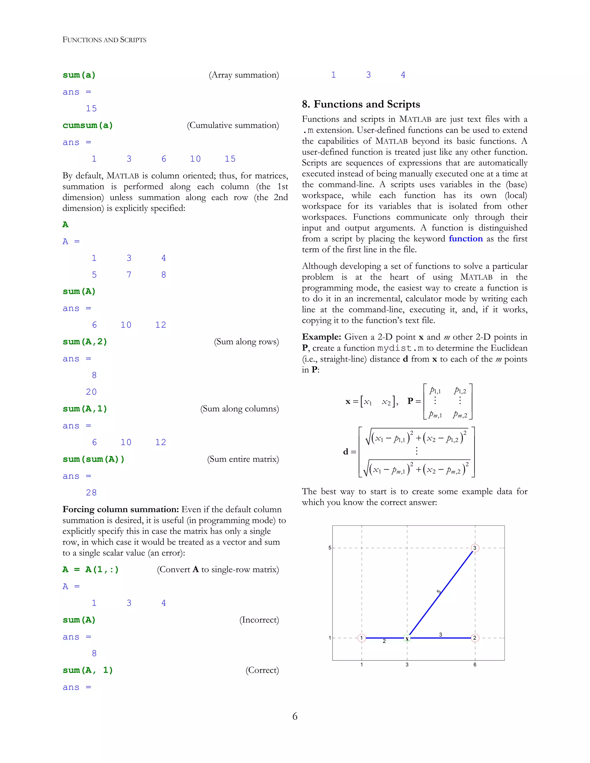Basic concepts in_matlab | PDF