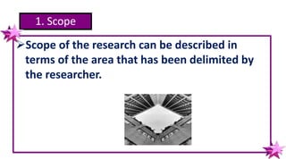 Basic concepts in research methodology -part 2. | PPT