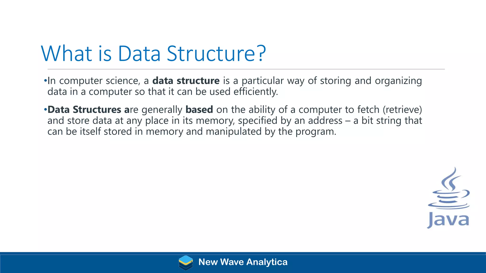 Basic concepts of data structures and algorithms | PPT