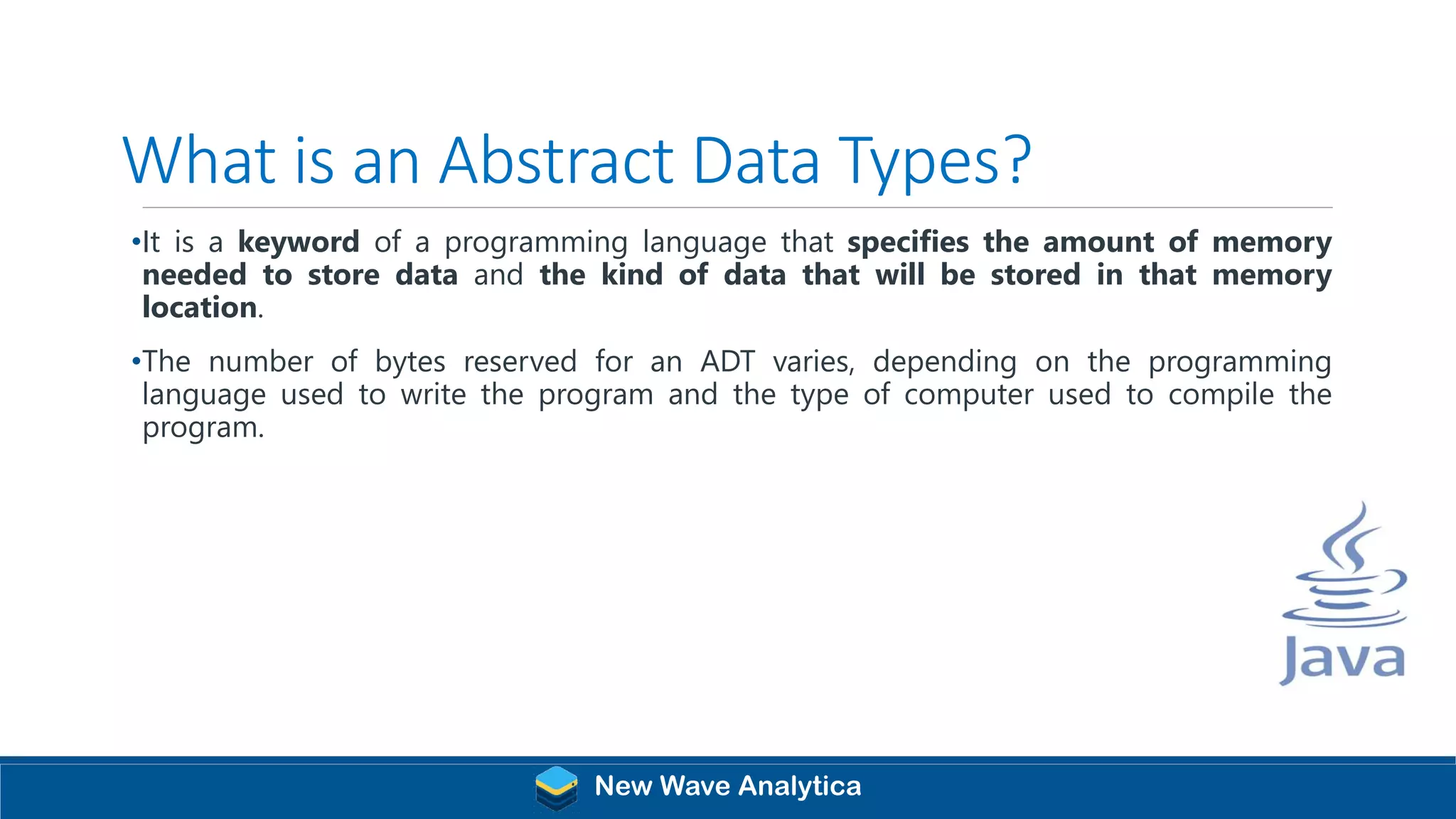 Basic concepts of data structures and algorithms | PPT