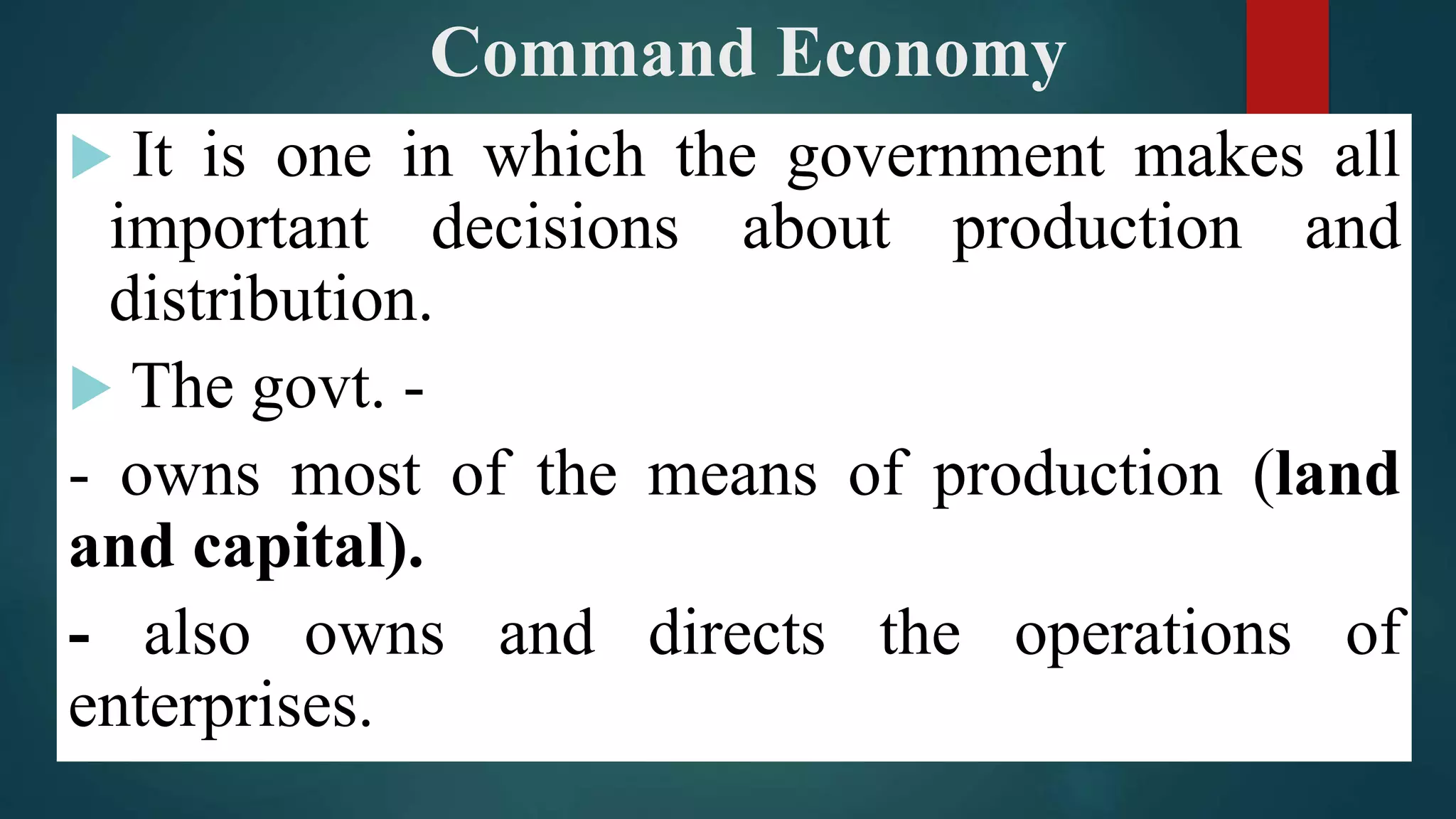 Basic concepts of economics | PPTX