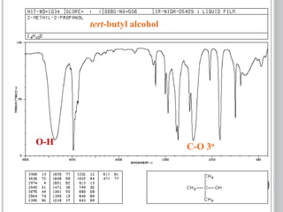 tert-butyl alcohol
C-O 3oO-H
 