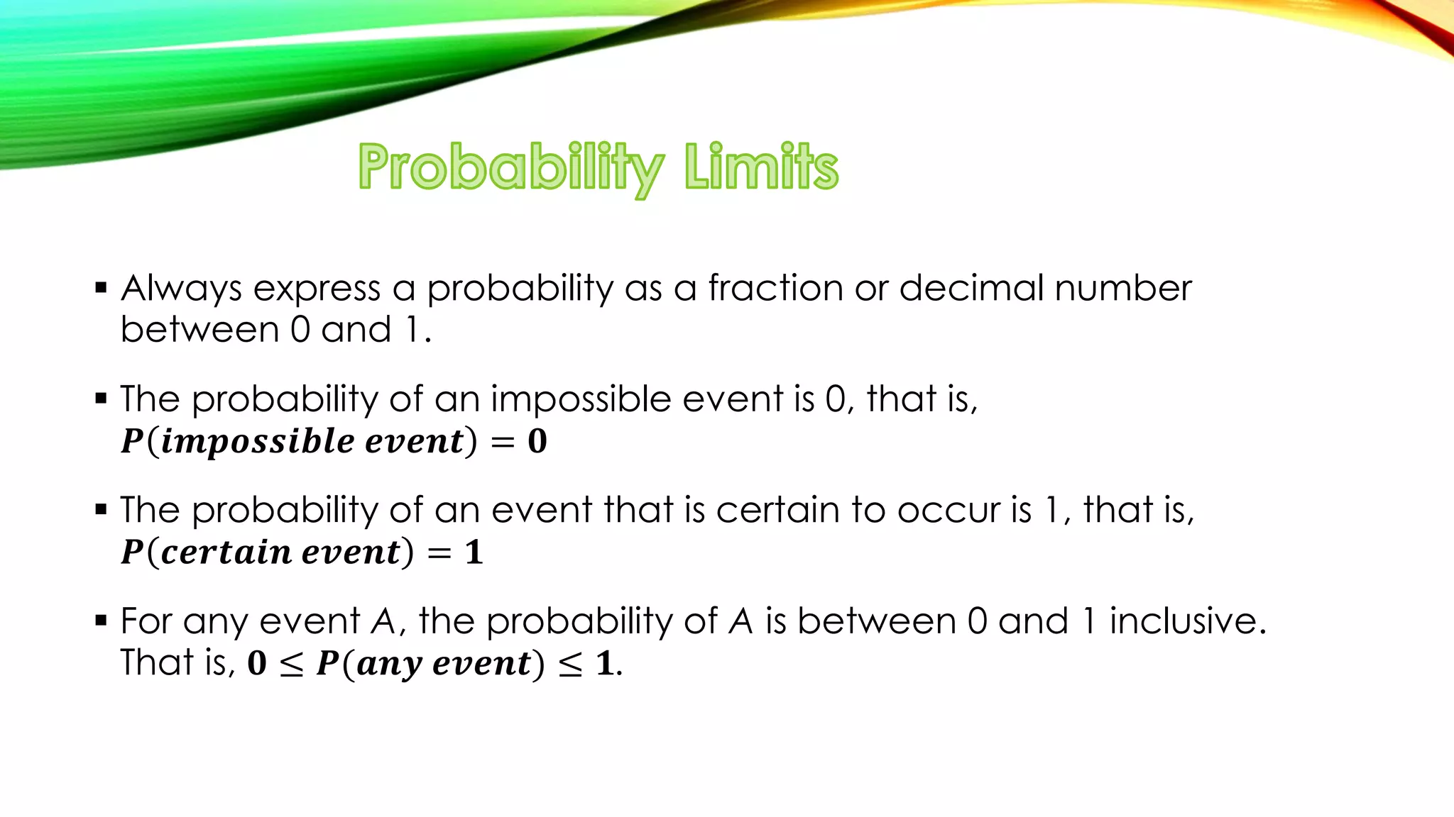 Basic concepts of probability ppt