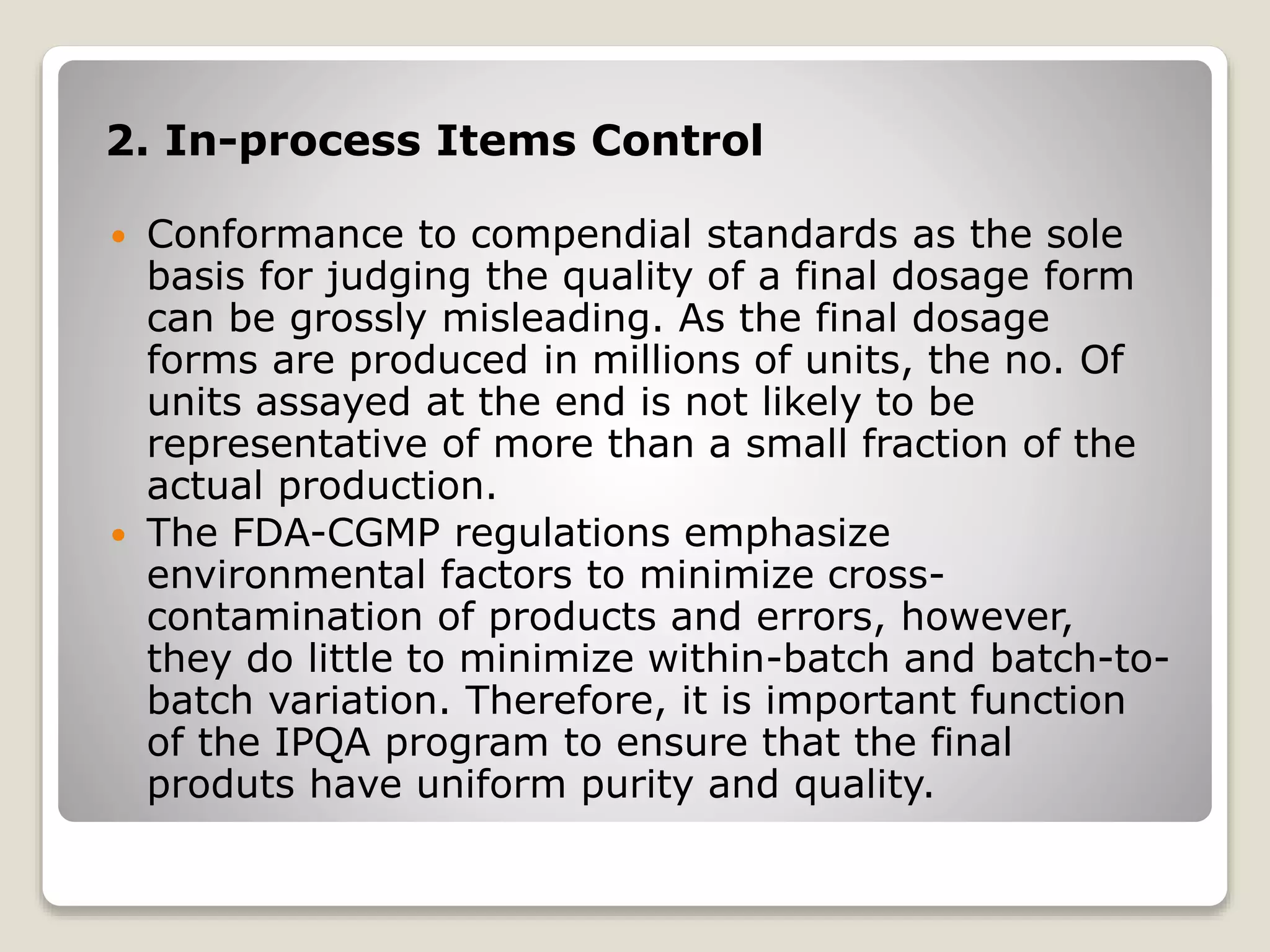 Basic concepts of QA and QC | PPTX | Pharmaceutical Industry | Industries