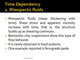 Two Common Rheopetic Fluids BASIC CONCEPTS OF RHEOLOGY.pptx