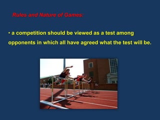 Basic concepts of sport | PPTX