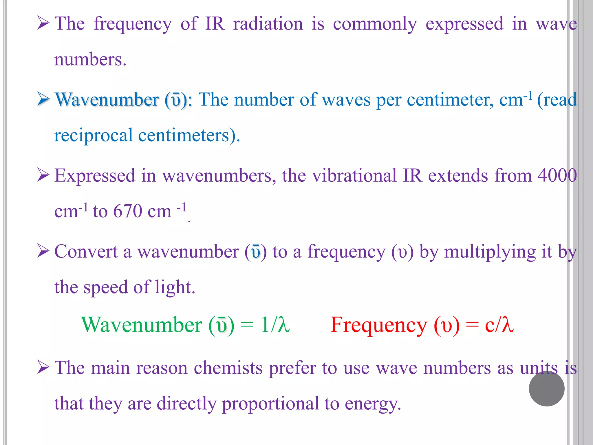 Basic Concepts of UV & IR Spectroscopy | PPTX