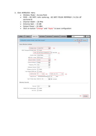 Basic configuration access point (1) | DOCX