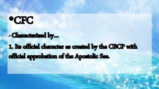 Basic Content of Catechesis ppt