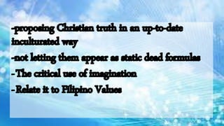 Basic Content of Catechesis ppt