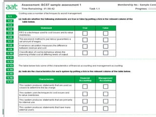 Basic costing sample 1 exam | PPTX